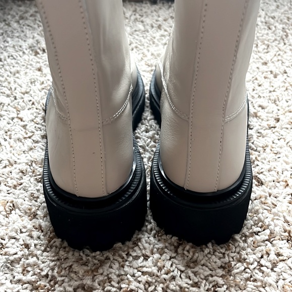 Madewell The Rayna Lace-Up Boot in Leather NIB - color harvest moon. Size 7 - Picture 7 of 9